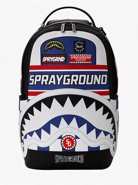 Sprayground Japan Concept Backpack🔥New Black Bookbag Large School Bag